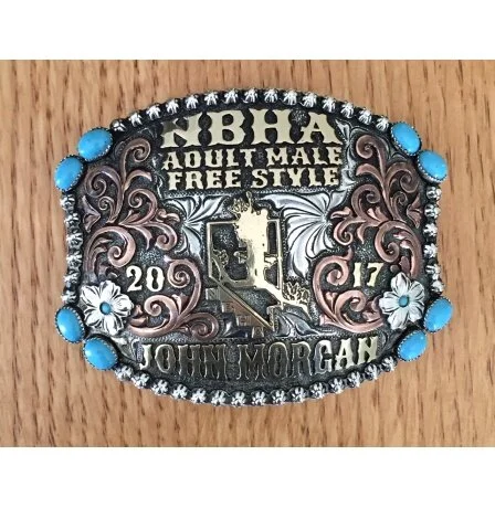 Custom Buckle #66 — Dale Chavez Saddlery